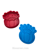 Load image into Gallery viewer, sew theme cookie cutter stamp - sewing machine,pin cushion, thread needle, crochet