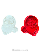 Load image into Gallery viewer, christmas cookie cutter - santa, gingerbread house, gift, wreath, fox & pine tree cones santa