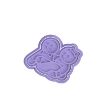 Load image into Gallery viewer, Naughty Ginger Bread Cookie Cutter Stamp
