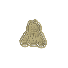 Load image into Gallery viewer, Naughty Ginger Bread Cookie Cutter Stamp