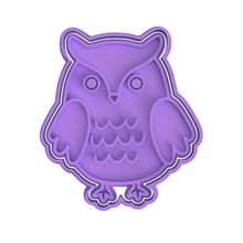 Load image into Gallery viewer, woodland theme animals - rabbit, bear, fox, raccoon and squirrel owl