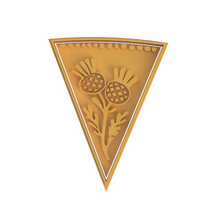 Load image into Gallery viewer, pizza floral cookie cutter and embosser - pizza pan bread - mother's day, wedding, baby shower and birthday