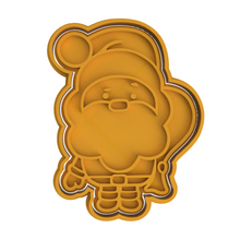Load image into Gallery viewer, Christmas Cookie Cutter Stamp Fondant Embosser Santa Gingerbread Man Train Gift Bag Father Xmas