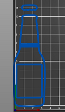 Load image into Gallery viewer, beer fondant cutter set father's day best dad ever beer cutters only / 10cm