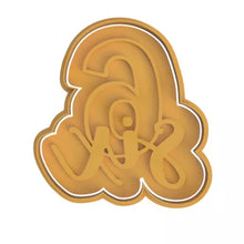 Load image into Gallery viewer, birthday anniversary number cookie cutter letter combined embosser debosser 1-10 6 / embosser