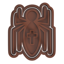 Load image into Gallery viewer, Halloween Cookie Fondant Cutter Stamp Skull Pumpkin Grave eyeball Mummy Candy Ghost Flask Cauldion