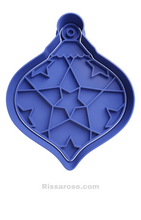 Load image into Gallery viewer, Christmas Bells Cookie Cutter Stamp baubles Star Poinsettia Floral Bell