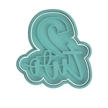 Load image into Gallery viewer, birthday anniversary number cookie cutter letter combined embosser debosser 1-10 2 / embosser