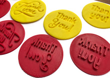 Load image into Gallery viewer, stylish thank you cookie stamp fondant embosser cake decoration thanksgiving