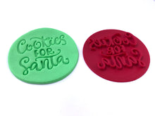 Load image into Gallery viewer, merry christmas cookie for santa dear santa i can explain cookie stamp biscuit pastry cutter fondant mold baking mould diy bakeware tool