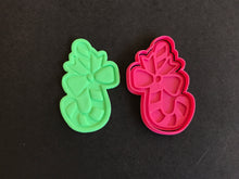 Load image into Gallery viewer, christmas tree gingerbread man candy cane bells sant on sleigh merry christmas sock candy cane