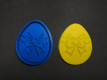 Load image into Gallery viewer, happy easter bunny easter egg cookie deep cutter stamp set egg cutter stamp