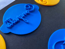 Load image into Gallery viewer, cookie stamps package - congrats happy birthday oh baby thank you *easy lifting ears*