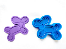 Load image into Gallery viewer, balloon cookie cutter stamp - balloon bunch and balloon puppy