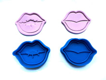 Load image into Gallery viewer, lips cookie cutter stamp love valentine's day mother's day fondant embosser cake decoration