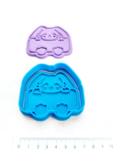 Load image into Gallery viewer, easter cookie cutter - rabbit ears, eggs, carrot, church and cross