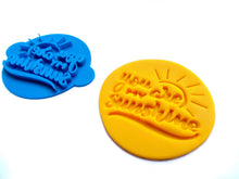 Load image into Gallery viewer, you are my sunshine cookie stamp wedding engagement valentine's fondant embosser clay tool soap stamp