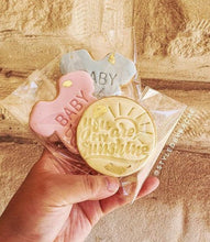 Load image into Gallery viewer, you are my sunshine cookie stamp wedding engagement valentine's fondant embosser clay tool soap stamp