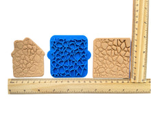 Load image into Gallery viewer, brick rock pebble stone texture cookie stamp clay stamp fondant embosser