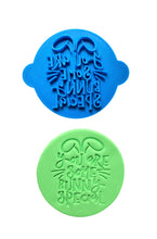 Load image into Gallery viewer, funny happy easter stamp cookie fondant clay tools - you are some bunny special some bunny special