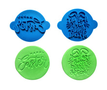Load image into Gallery viewer, funny happy easter stamp cookie fondant clay tools - you are some bunny special