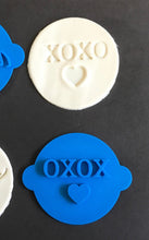 Load image into Gallery viewer, happy valentine's day rose all i need is love cookie stamps fondant embosser cake decoration xoxo