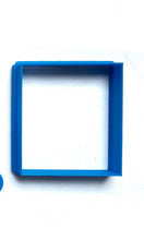 Load image into Gallery viewer, brick rock pebble stone texture cookie stamp clay stamp fondant embosser rectangle cutter