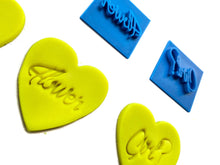 Load image into Gallery viewer, proposal cookie stamp - will you be my flower girl or add your own words