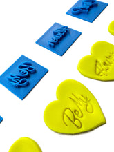 Load image into Gallery viewer, proposal cookie stamp - will you be my flower girl or add your own words