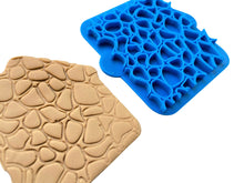 Load image into Gallery viewer, brick rock pebble stone texture cookie stamp clay stamp fondant embosser