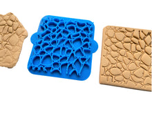 Load image into Gallery viewer, brick rock pebble stone texture cookie stamp clay stamp fondant embosser