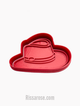 Load image into Gallery viewer, cowboy theme cookie cutter boot hat star leather hat