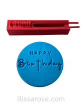 Load image into Gallery viewer, classic font alphabets set arial numbers symbols dual holder