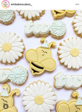 Load image into Gallery viewer, Easter Elements Cookie Cutter Stamp Flower Stars Ribbon Basket Chick Butterfly