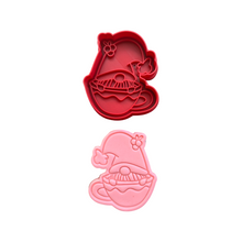 Load image into Gallery viewer, Valentine's day Elements Cookie Cutter Stamp Gnome heart bow choose candy box