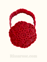 Load image into Gallery viewer, mandala cookie cutter stamp flower lace pattern indian bohemian henna mehndi diwali chakra