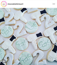 Load image into Gallery viewer, Hairdresser hair salon cookie cutter stamp - Hair dyer, hair clip, flat iron, scissors, roller, hair dye bowl, condition, and spray