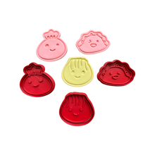 Load image into Gallery viewer, Chinese Dimsum Cookie Cutter Stamp Siomai Dumpling Xiao Long Bao Takoyaki