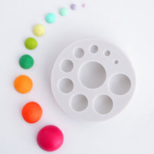 Load image into Gallery viewer, sphere mould pearl hemisphere augar craft cake decor half circle