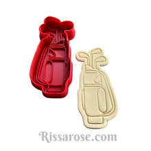 Load image into Gallery viewer, golf cookie cutter golf buggy club t shirt polo shirt pant club bag father&#39;s day bag
