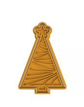 Load image into Gallery viewer, christmas tree straight edge chubby look baubles straight edge