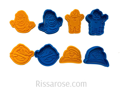 ghost cookie cutter and stamp whole set