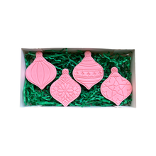 Load image into Gallery viewer, Christmas Bells Cookie Cutter Stamp baubles Star Poinsettia Floral Bell