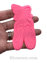 Load image into Gallery viewer, ballerina cookie cutter embosser debosser ballet shoes dress tutu raised pattern