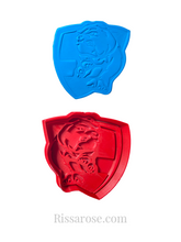 Load image into Gallery viewer, australia football cookie cutter stamp afl footy melbourne demons western bulldog western bulldogs