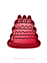 Load image into Gallery viewer, birthday element cookie cutter fondant embosser cake present lollipop candy cupcake happy birthday