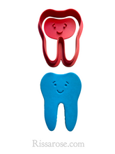 Load image into Gallery viewer, tooth cookie cutter stamp - baby tooth