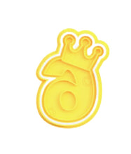 Load image into Gallery viewer, crown number cutter and embosser - prince/princess birthday cookie 6