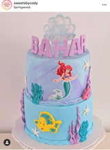 Load image into Gallery viewer, ocean sea fish coral mermaid tail silicone cake mould fondant sugar craft decor mould