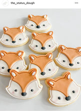 Load image into Gallery viewer, Woodland animal Cookie Cutter Stamp Deer Fox Raccoon Rabbit Safari Jungle